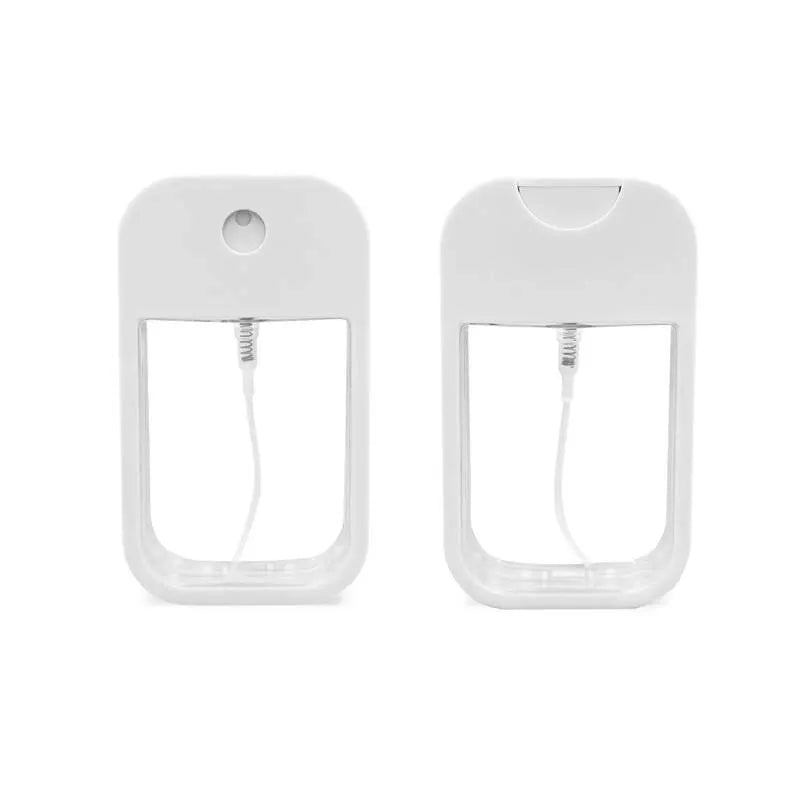 45ml Refillable Perfume and Hand Sanitizer Spray Bottle with Silicone Holder Key Ring