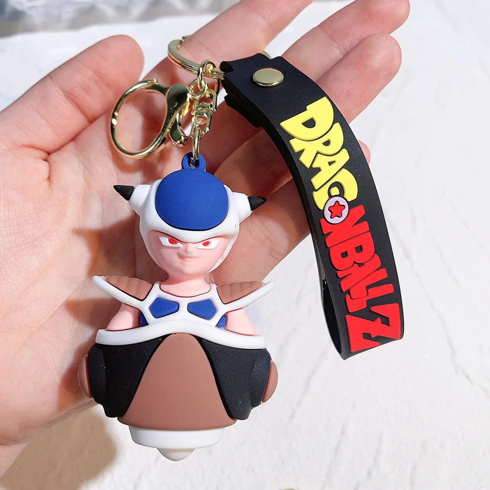 Dragon Ball Keychain Action Figures - Goku Vegeta Piccolo Cosplay Accessories