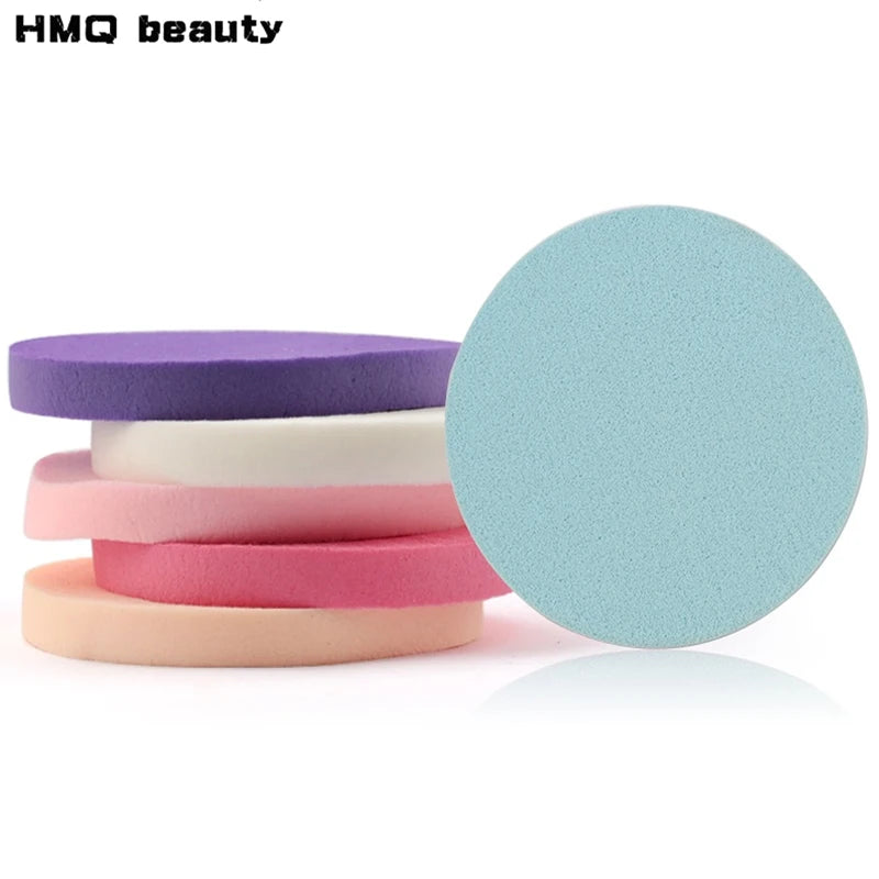 6Pcs Makeup Sponge Set - Soft Latex Facial Powder Puffs for Foundation and Contouring