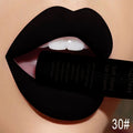 Long Lasting Matte Lip Gloss - Waterproof Velvet Lipstick & Lip Stain Set