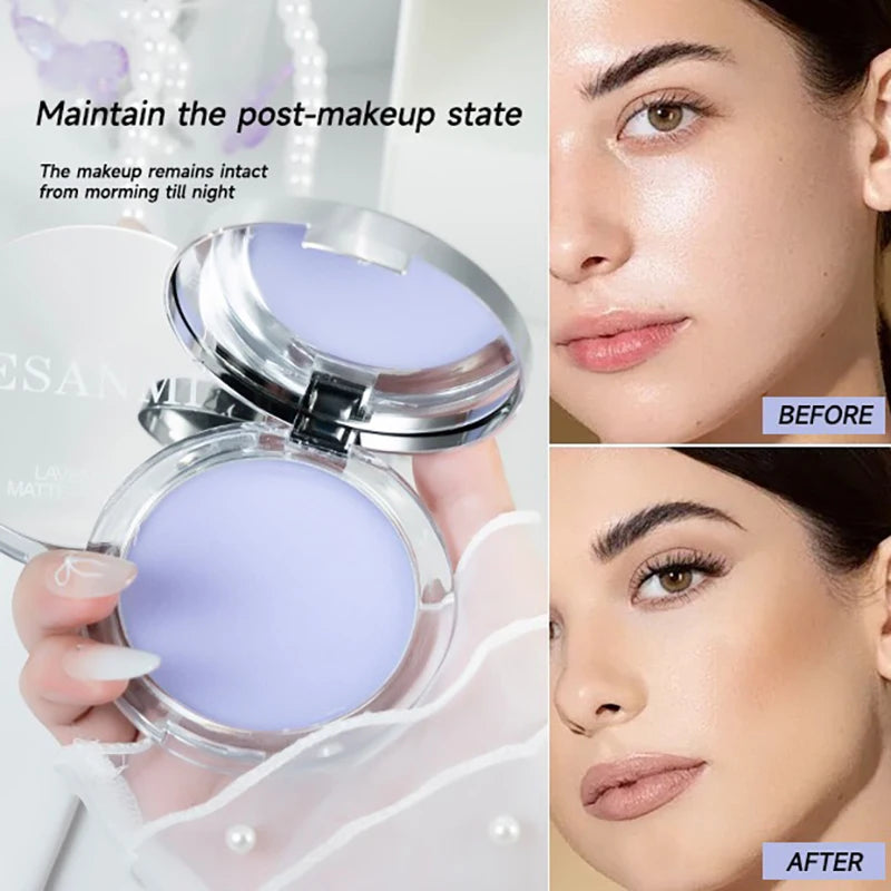 Violet Cream to Powder Face Makeup Contouring Powder - Long Lasting Oil-Control