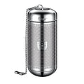 316 Stainless Steel Tea Infuser with Tray and Herbal Filter - Kitchen Tea Strainer Accessory
