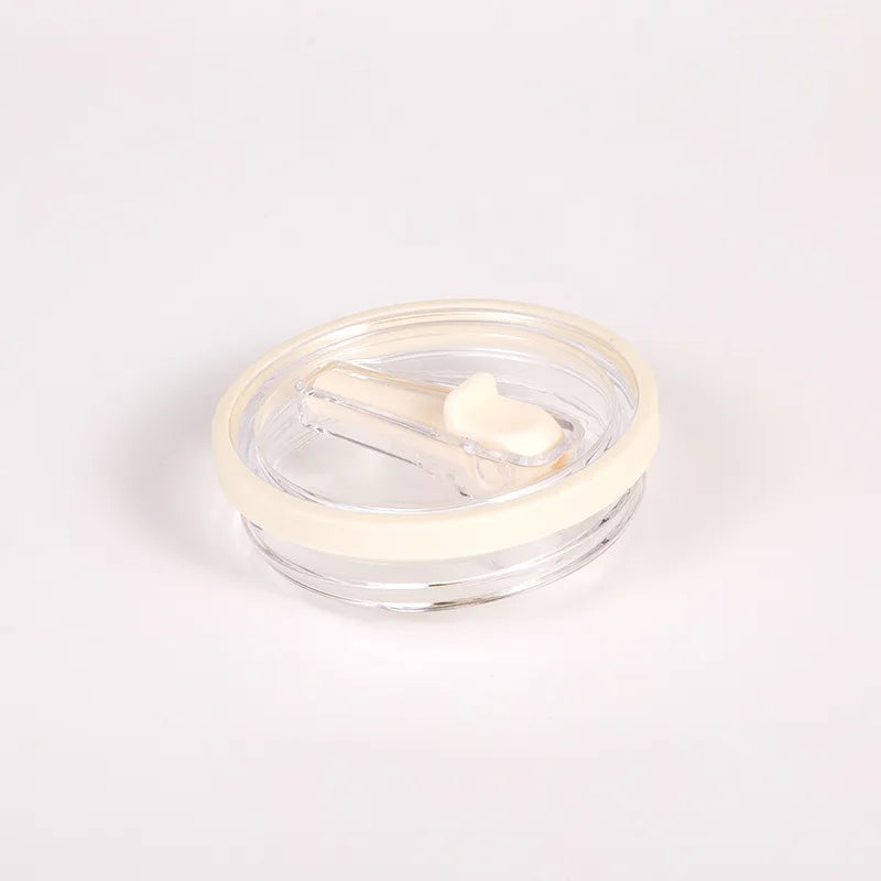 Spill-Proof Cup Cover for 30oz Tumblers with Flip Straw Lid - Reusable Water Bottle Accessory