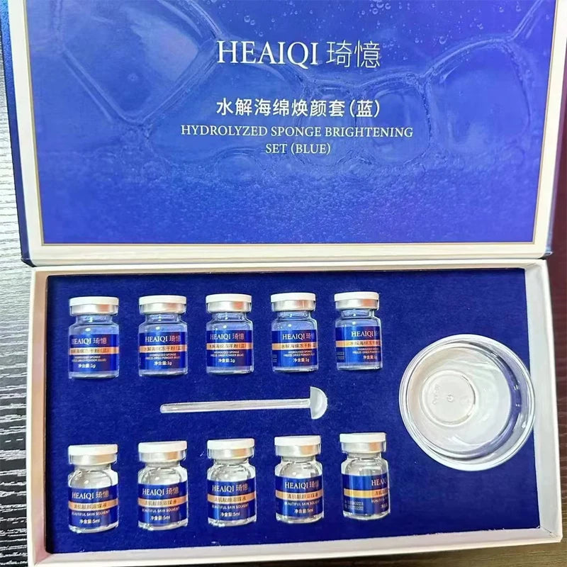 Copper Peptide & Seaweed Whitening Facial Peel Kit for Rejuvenation & Moisturizing