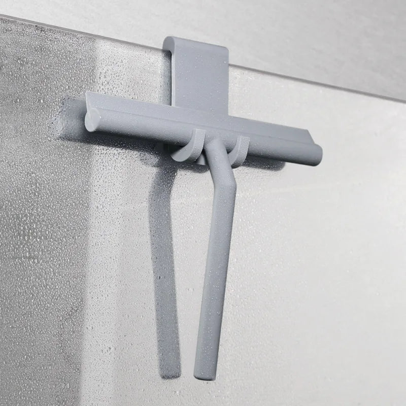 Bathroom Shower Squeegee Glass Cleaner Wiper Silicone Blade for Bathroom Accessories