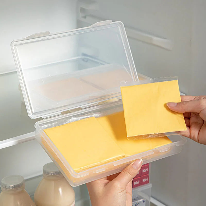 Versatile Food Storage Bin for Cheese, Butter & Snacks - Freezer Safe