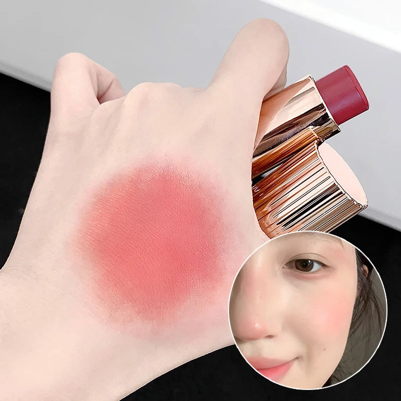 Multi-Use Lip & Cheek Tint Stick - Hydrating Glow, Natural Low Saturation Shades