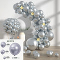 Solid Color Metal Balloon Wreath Arch Set for Wedding Birthday Party Christmas Halloween