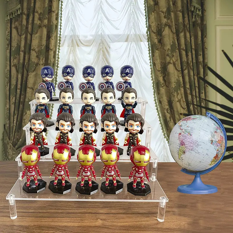 Multi-Tier Acrylic Display Stand for Cupcakes, Perfume, Figurines & Organizer
