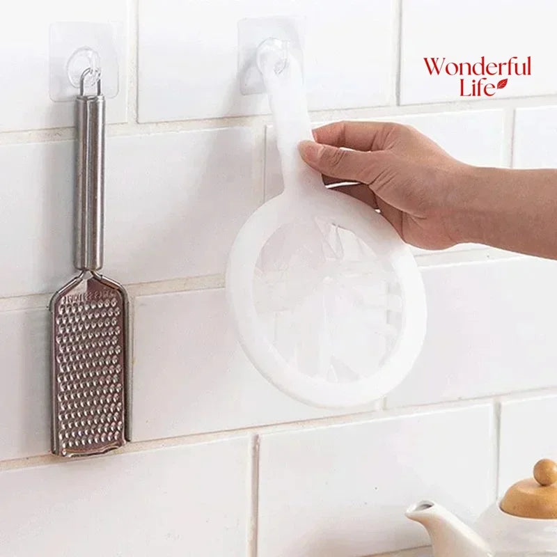 Reusable Fine Mesh Filter Strainer Spoon for Soy Milk Juice Coffee Food Kitchen