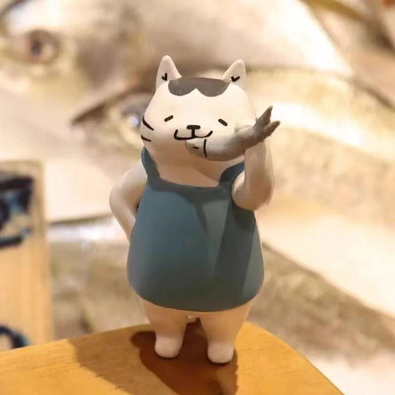 Cute Cat Blind Box Figure Toys Kids Christmas Gift - Assorted Colors