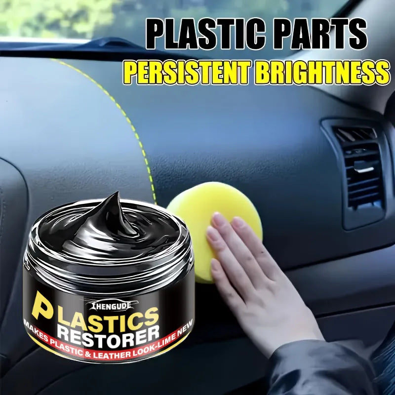 Car Interior Scratch Repair Paste - Plastic Polishing Wax for Dashboard & Surface