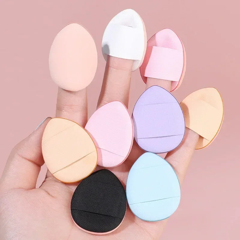 10Pcs Mini Makeup Sponge Set for Foundation & Concealer - Travel Friendly