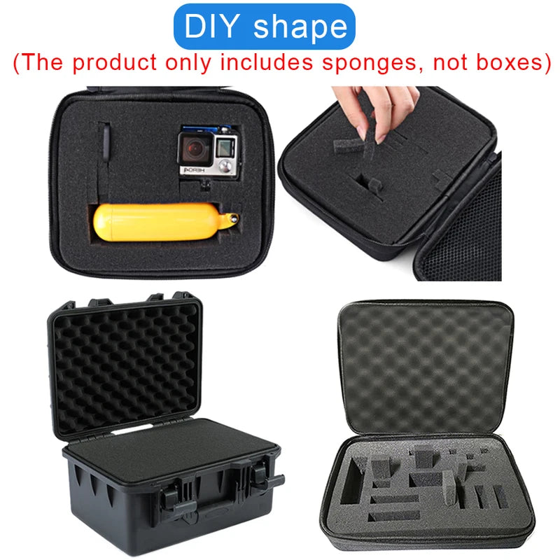 Tool Box Foam Divider Kit for Electronic Packaging Shockproof Removable Insert