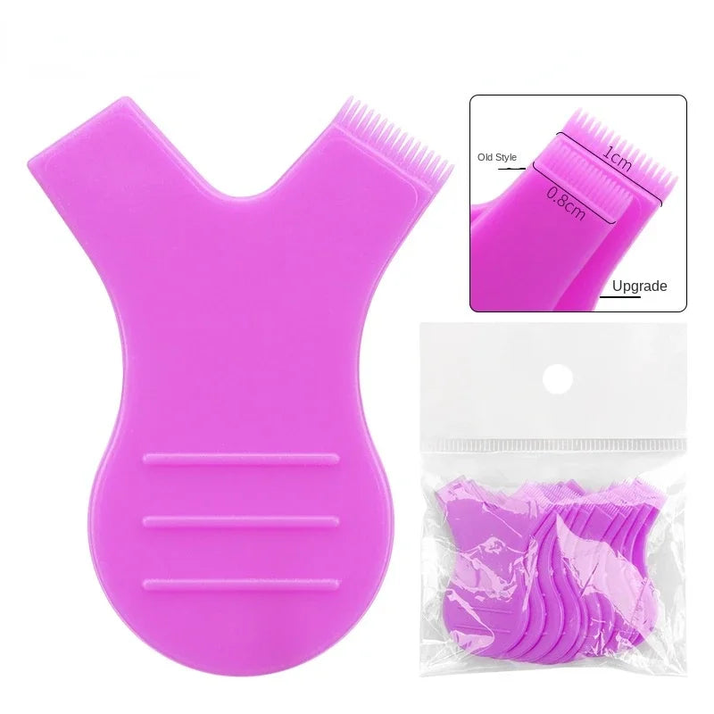 Reusable Eyelash Brush Set - 10pcs Y Shape Eyelash Extension & Curler Tools