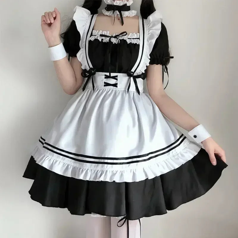 Lolita Cosplay Dress for Women and Girls - Cute Anime Style Outfit, Plus Size Variants