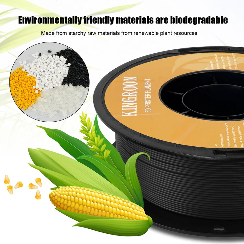 High Speed PLA 3D Printer Filament 1.75mm for Bambu and FDM Printers, 5/10kg