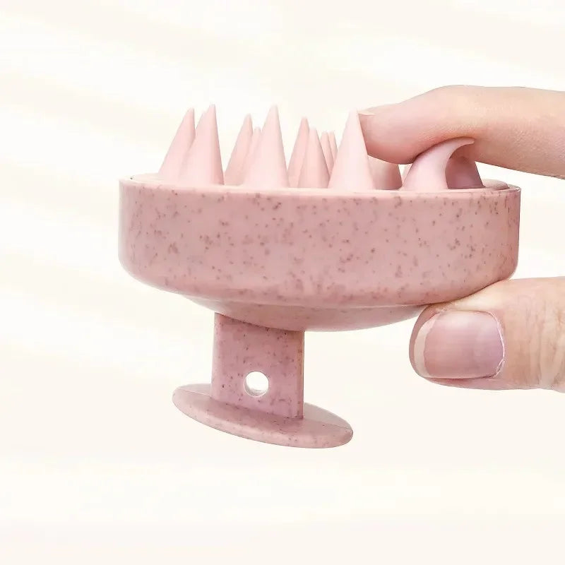 Silicone Shampoo Scalp Massager Comb for Hair & Scalp Care