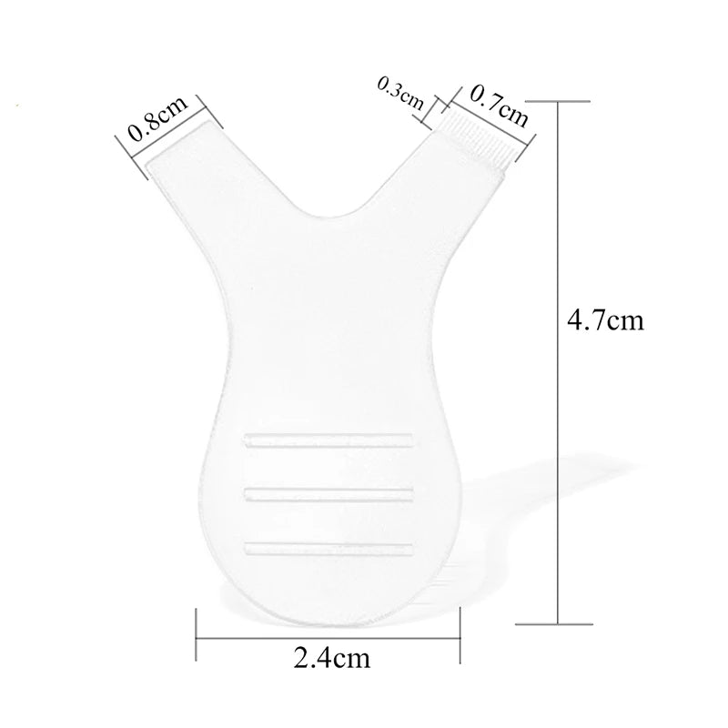 Reusable Lash Lift Brush Y Shape Makeup Eyelash Curler Comb Tool