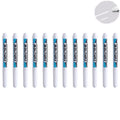 Waterproof Paint Markers - Industrial White Pens with Instant Flow, 0.7/1/2.5mm