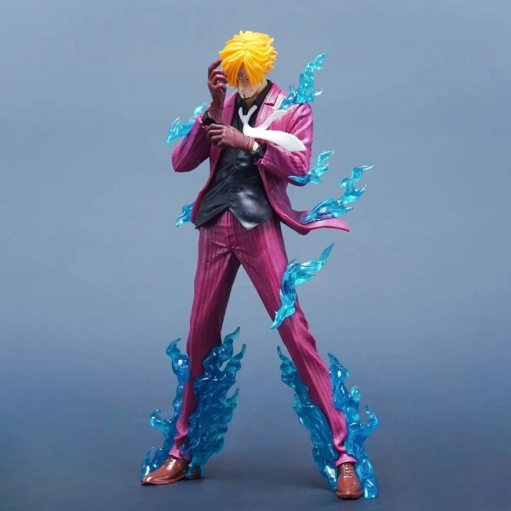 24cm Anime ONE PIECE Sanji PVC Action Figure - Diable Jambe Collectible Statue
