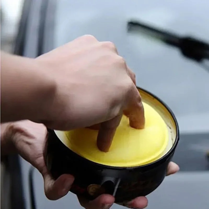 Car Waxing Foam Polish Sponges Set for Detailing & Cleaning