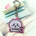 Acrylic Cartoon Keychain Pendant - Cute Hachiware Usagi Animal Accessory Gift