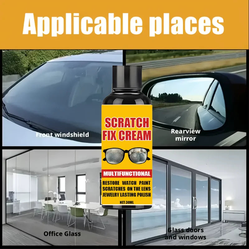 Car Scratch Repair Wax - Deep Scratch Removal & Protective Coating for Vehicle Glass