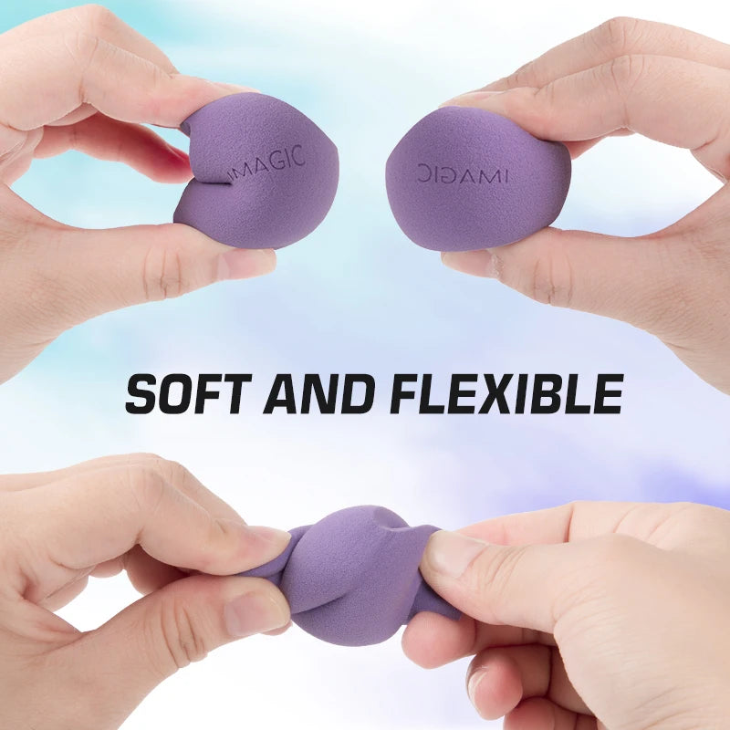 16-Color Makeup Sponge Set for Foundation Powder Wet & Dry Application