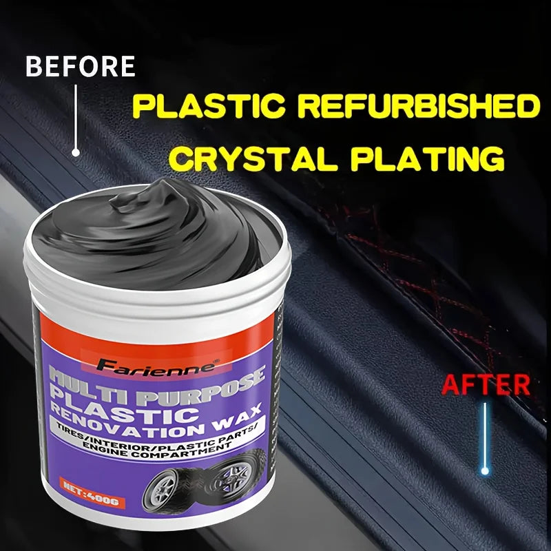 All-In-One Car Interior Polishing Paste for Scratch Repair & Shine