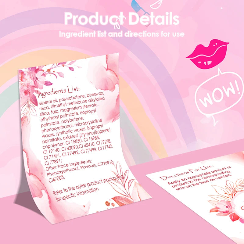 Kids Makeup Kit for Girls Princess Pretend Play Cosmetic Set with Mirror - Washable & Safe Toys for Birthday Gifts