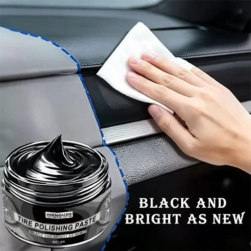 Car Interior Scratch Repair Cream & Plastic Polishing Wax - Dashboard & Surface Restoration