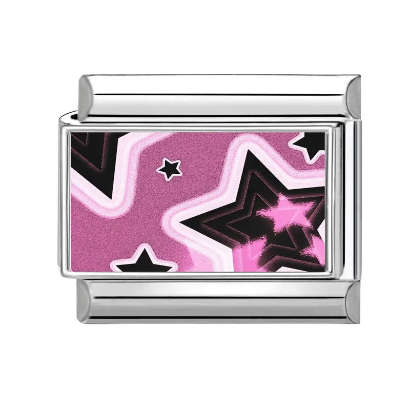 Heart Flowers Butterfly Italian Charm Links for 9mm Stainless Steel Bracelets DIY Jewelry Making