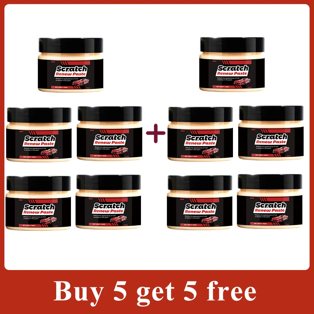 Car Scratch Remover Paint Repair Wax for All Colors Brightening Coating