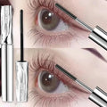 Waterproof Long-Lasting Curling Mascara with Spiral Brush - Natural Volume