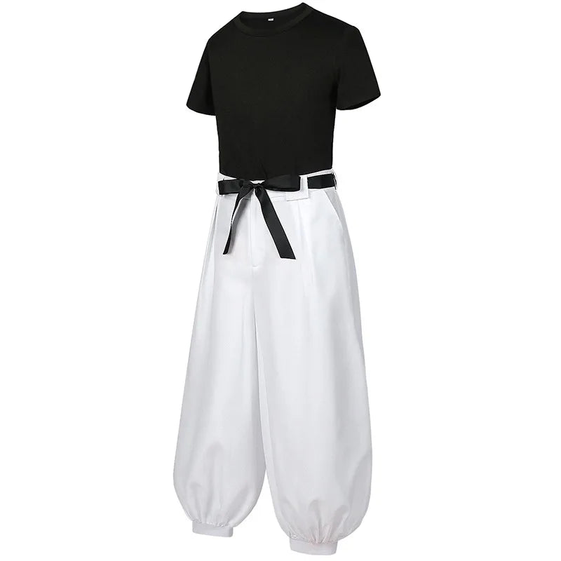 Anime Cosplay Costume Wigs T-Shirt Pants for Jujutsu Kaisen Characters