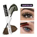 Colorful Double Head Glitter & Colored Mascara - Long-Lasting Voluminous Lash Enhancer