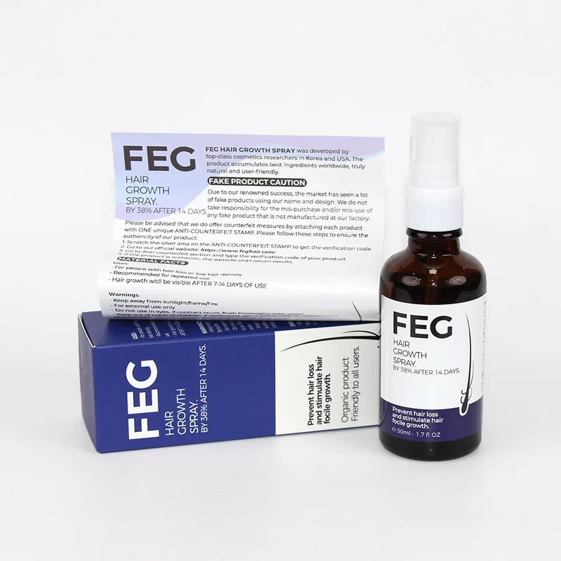 Hair Growth Spray for Hair Loss Prevention & Stimulating Hair Follicles 50ml