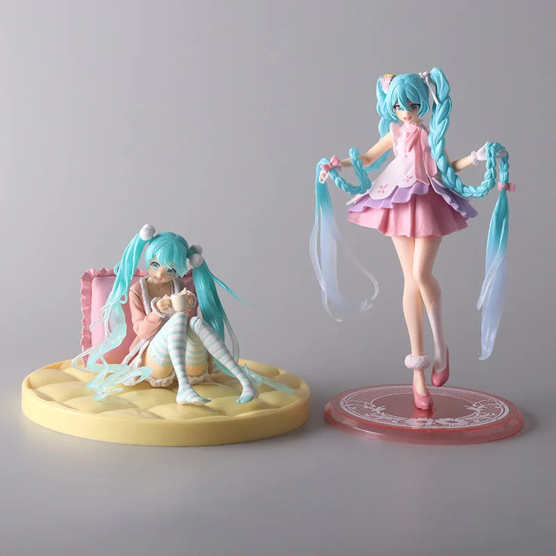 Kawaii Girl Anime Action Figure Collection PVC Doll Toy for Kids & Collectors