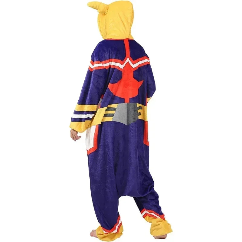 My Hero Academia Cosplay Pajamas One-Piece Costume for Halloween & Loungewear