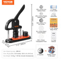 Button Maker Kit with 25/32/58mm Pin Press & Ergonomic Handle - All Variants