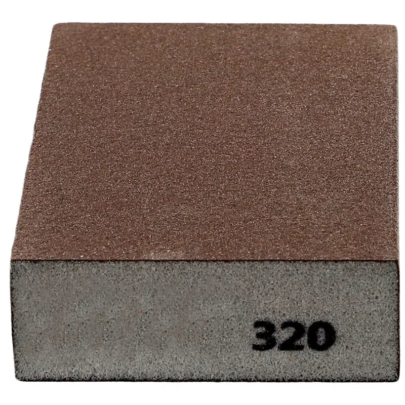 Sanding Sponge Blocks with Grits 60-320 for Wood, Metal & Paint Polishing