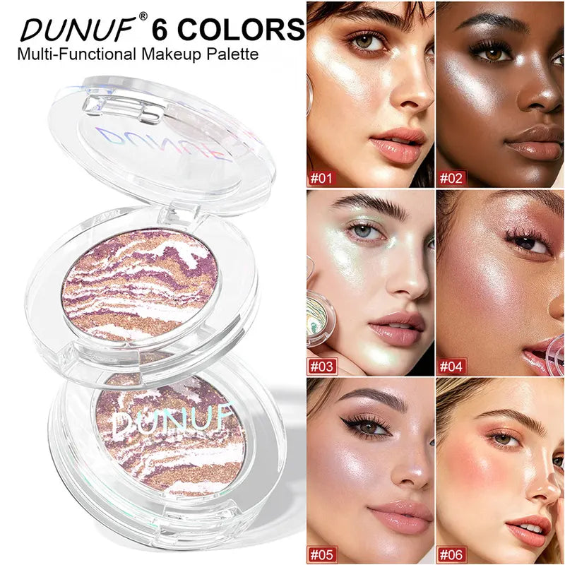 Highlighter Makeup Powder - Long-Lasting Brightening Contour & Highlighting