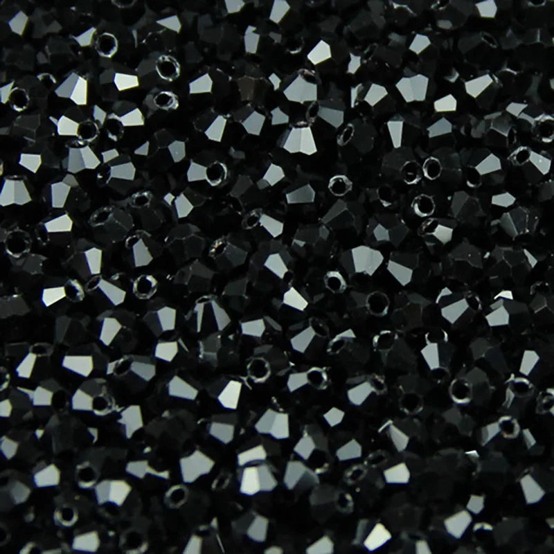 Crystal Beads Jewelry Making Supplies 3mm 200pcs Bicone Austrian Crystals - Multiple Colors