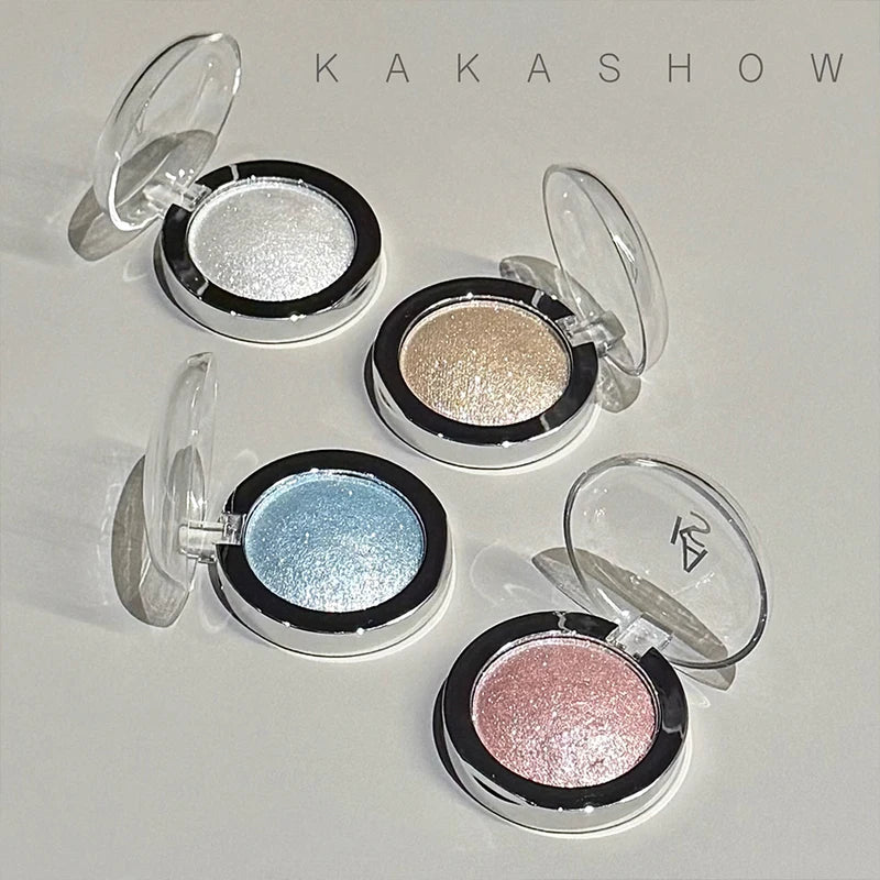 High-Quality Shimmer Face & Eye Highlighter Cream Long Lasting Glitter Makeup