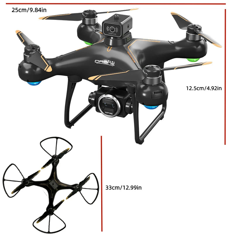 8K HD Drone with Dual Cameras, Obstacle Avoidance & Optical Flow - 2026 B10 Quadcopter