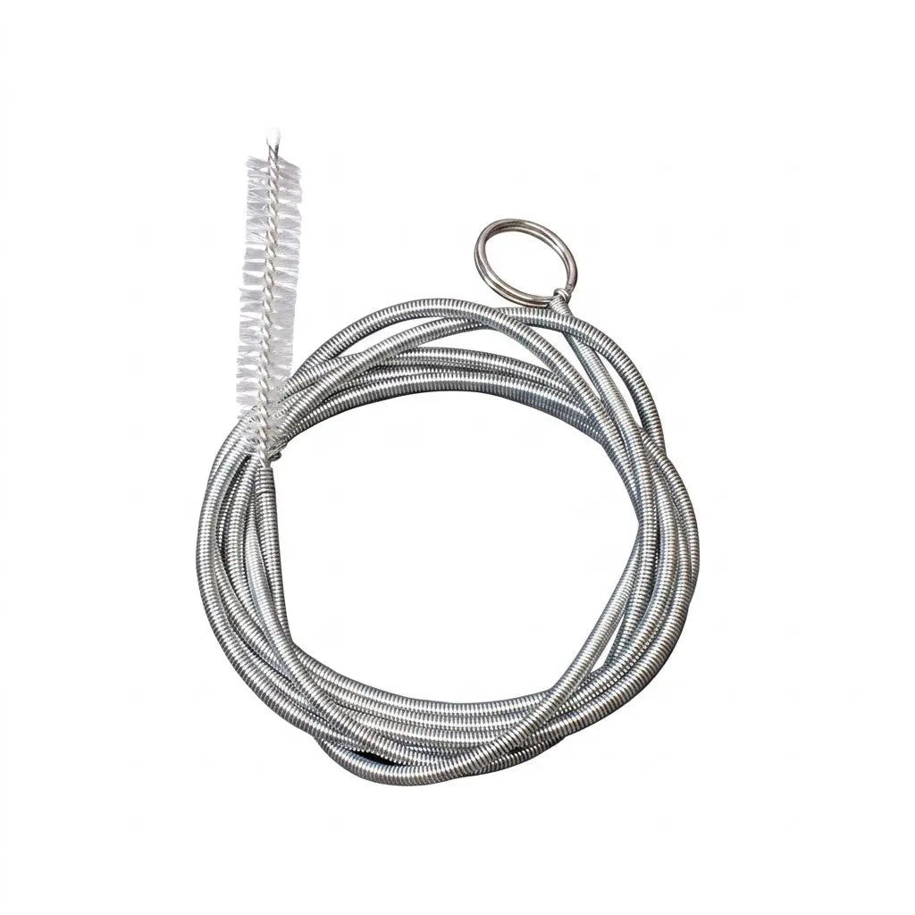Stainless Steel Flexible Drain Pipe Cleaner for AC Clog Removal - Durable Spring Tool