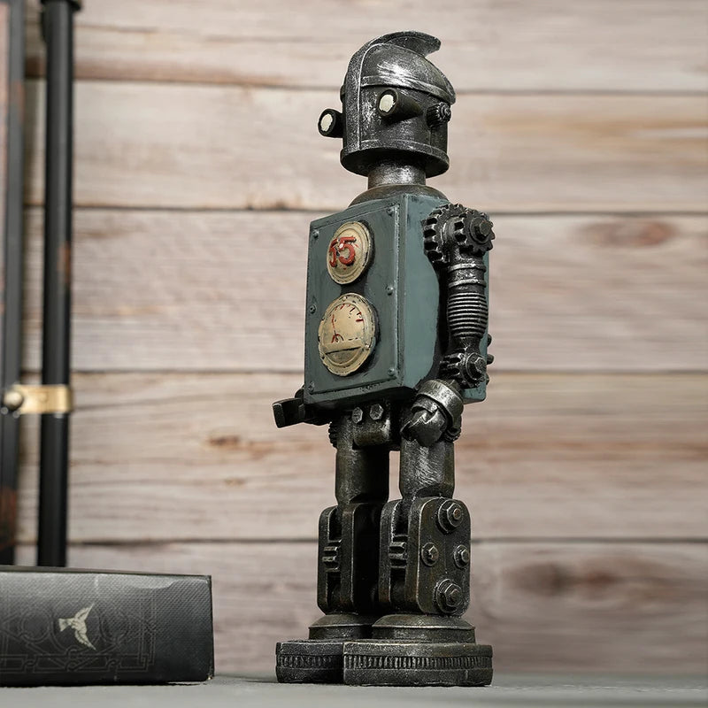 Retro Robot Model Ornaments for Home Decor - Living Room & TV Cabinet Decor