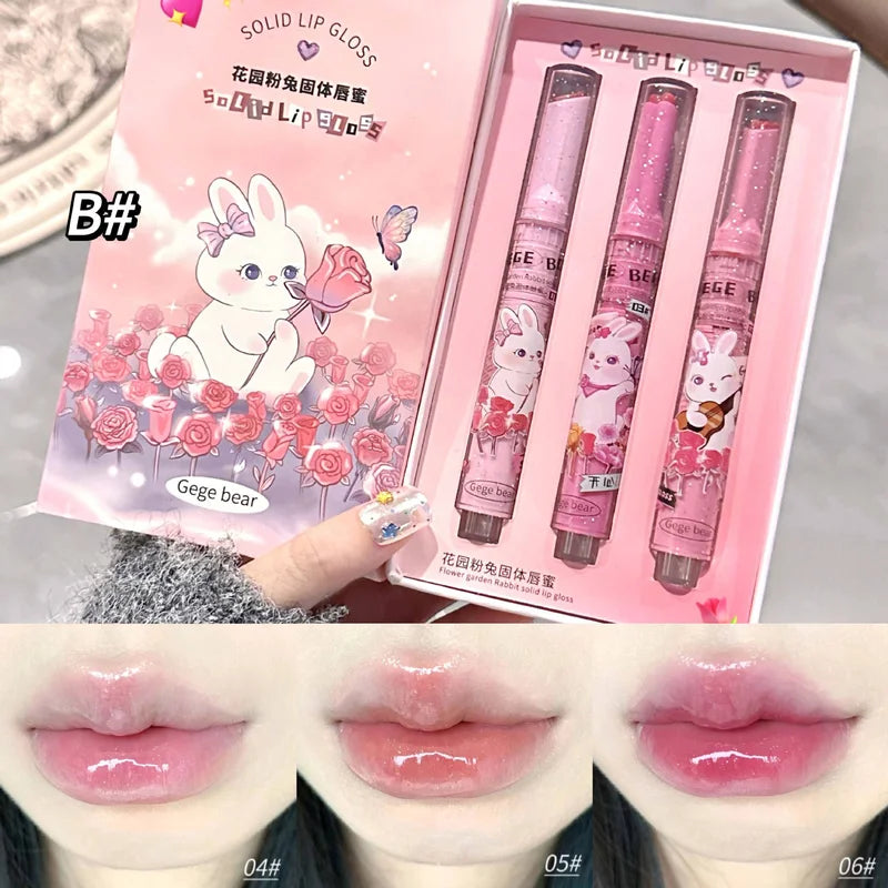 Moisturizing Watery Lip Gloss - Long-lasting Tender Lip Balm in Various Colors