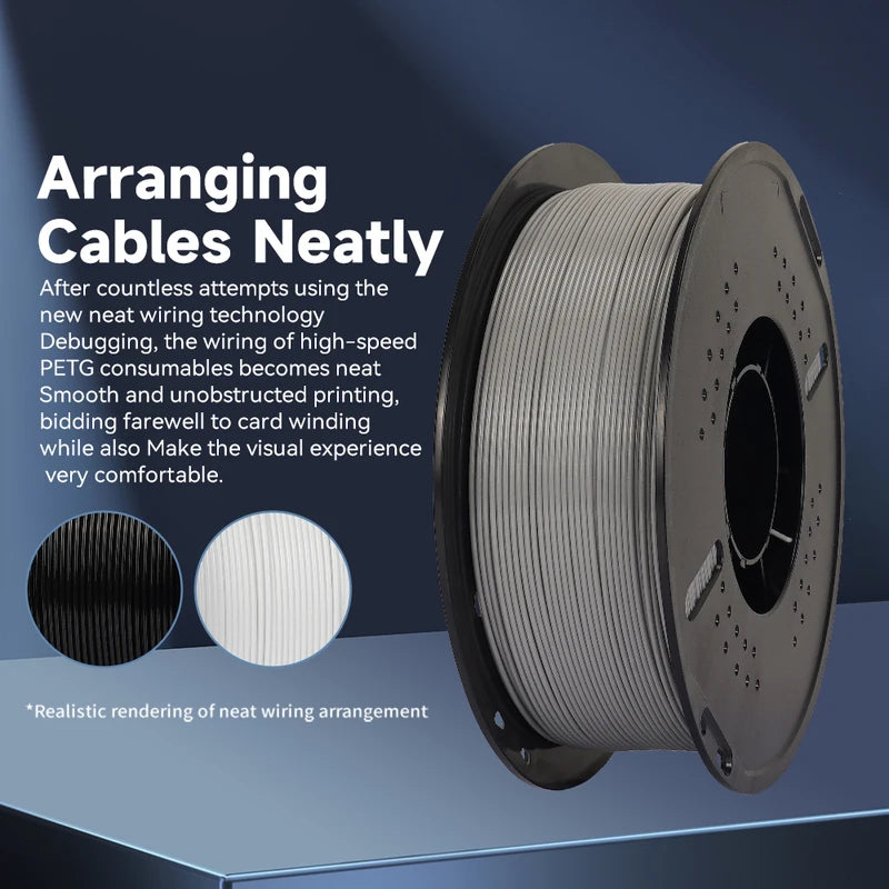 High-Speed PETG 3D Printing Filament Multicolor 1.75mm - 5/10KG Spool